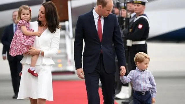 Kate Middleton, Pangeran William, George dan Charlotte