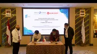 LPEI dan PT Bank OCBC NISP Tbk menandatangani kerja sama penjaminan kredit modal kerja (Dok: HUmas)