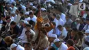 Suasana saat warga mengikuti sholat Idul Adha di Taman Sempur Bogor. (merdeka.com/Arie Basuki)