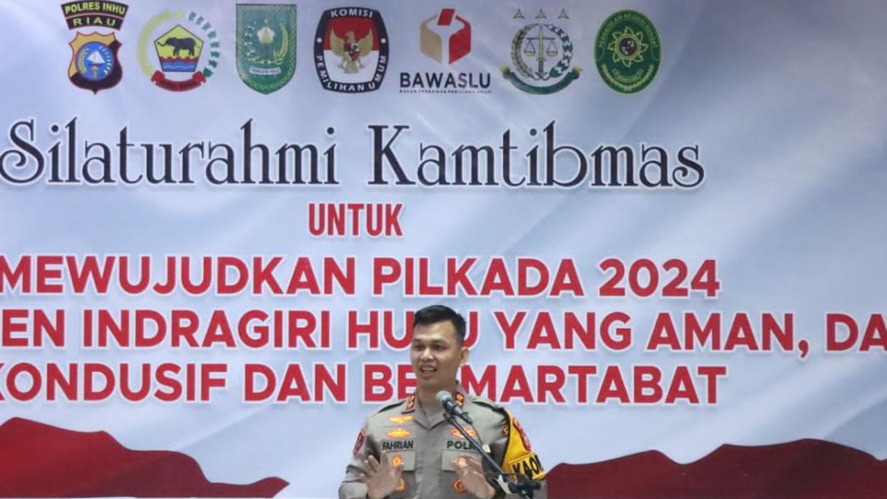 Kapolres Kumpulkan Semua Bakal Calon Bupati Inhu