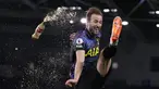Tottenham berhasil membawa pulang poin penuh saat lawatannya ke markas Brighton pada laga lanjutan Liga Inggris 2021/2022 di Falmer Stadium, Kamis (17/03/2022) dini hari WIB. (AP/Matt Dunham)