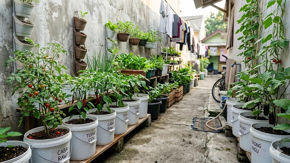Ide Kebun Mini di Rumah Kontrakan, Solusi Hijau Hemat Tempat yang Tetap Estetik