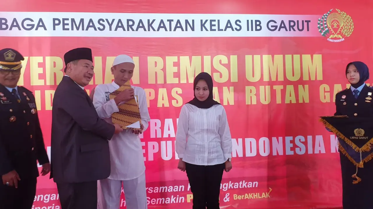 Ratusan Panghuni Lapas Garut Dapat Guyuran Remisi HUT RI, 2 Napi Asing Gigit Jari