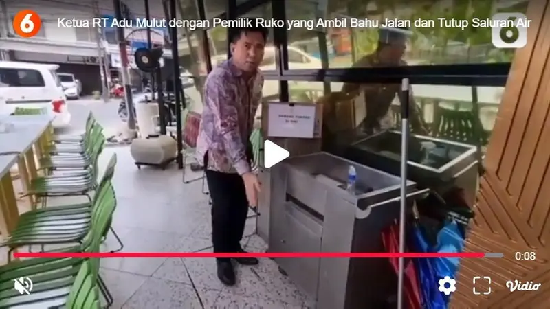 Viral Pemilik Ruko di Pluit Serobot Bahu Jalan