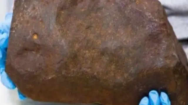 Pria Ini Temukan Batu Unik, Ternyata Meteorit Langka Berusia 4,6 Miliar Tahun