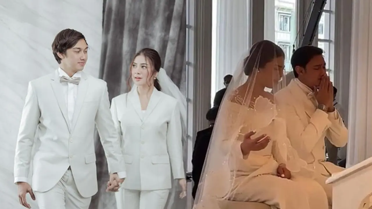 Resmi Jadi Suami Istri, Ini 6 Momen Haru Pernikahan Caesar Hito dan Felicya Angelista