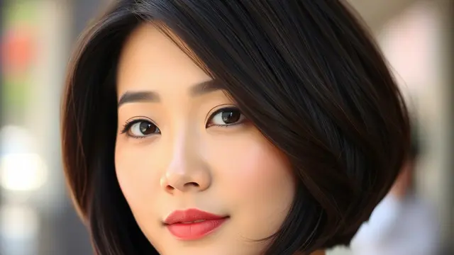 Model Rambut Pendek Untuk Wajah Bulat dan Pipi Tembem