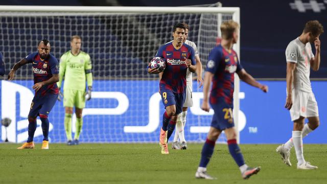 FOTO: Bayern Munchen Bantai Barcelona 8-2