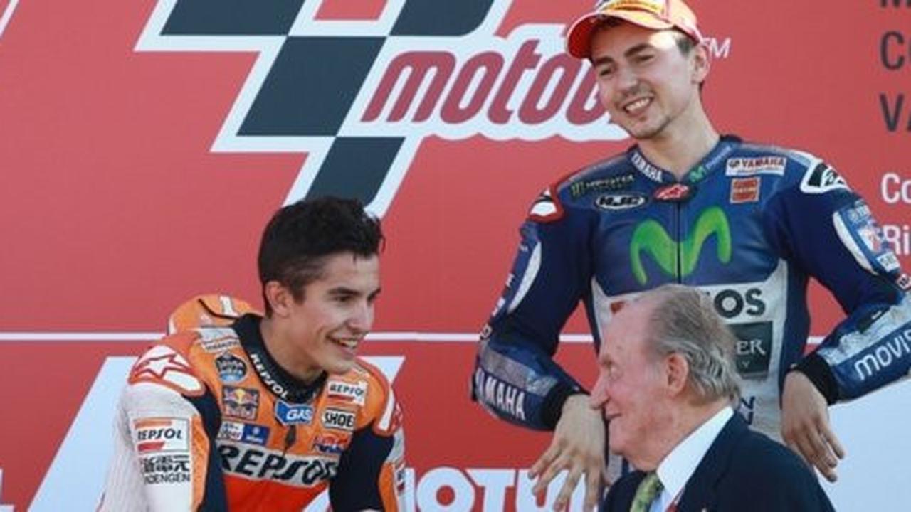 Marquez tolak keras tuduhan Rossi soal 'pelayan Lorenzo