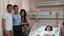 Almeer Mumtaaz Perdana nama anak pertama pasangan ini. Bayi mungil dan lucu itu lahir dengan bobot 3,6 kg. (Instagram/_luckyperdana)