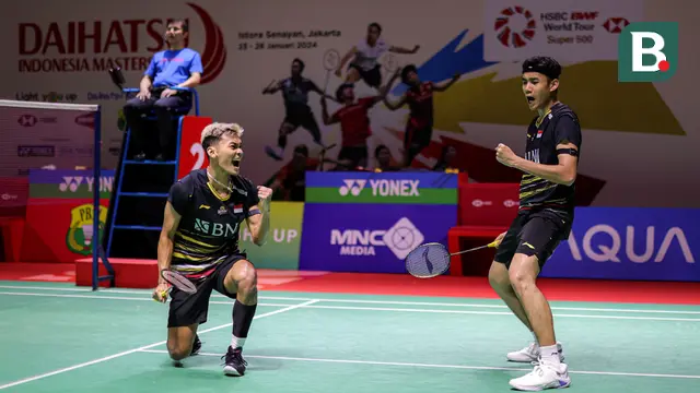 Muhammad Shohibul Fikri/Bagas Maulana: Daihatsu Indonesia Masters 2024