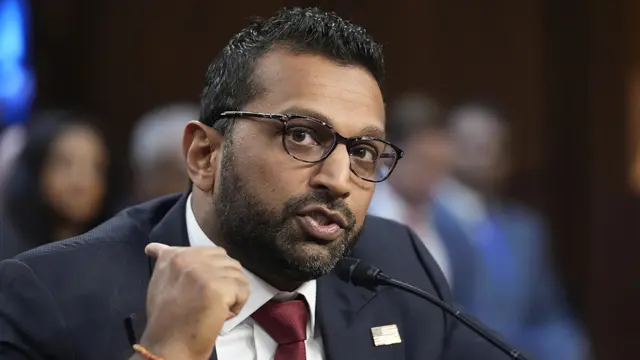 Kash Patel yang kini jadi Direktur FBI di bawah pemerintahan Donald Trump. (AP)