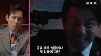Saat Lee Jung Jae Mengulas Akting Gong Yoo (Foto: YouTube/ Netflix Korea 넷플릭스 코리아)