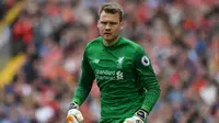 Selain Loris Karius, kabarnya Simon Mignolet pun termasuk dalam daftar jual yang hendak dilakuka Liverpool pada bursa transfer 2018. (AFP/Paul Ellis)