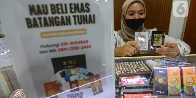 Harga Emas Pegadaian Naik, Antam Tembus Rp 2,78 Juta per Gram