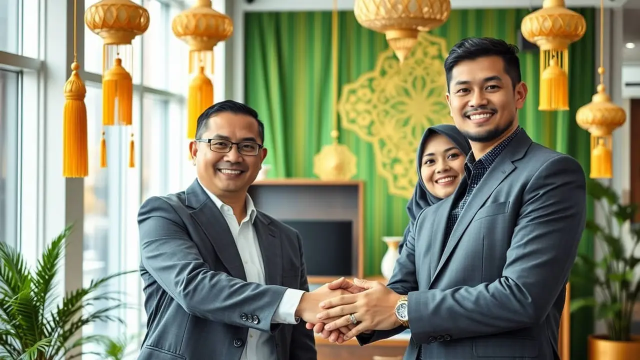 ucapan lebaran untuk rekan kerja