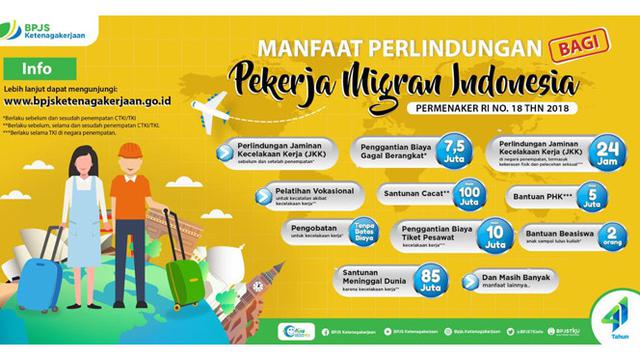 Bpjs Ketenagakerjaan Tingkatkan Manfaat Bagi Pekerja Migran Indonesia News Liputan6 Com