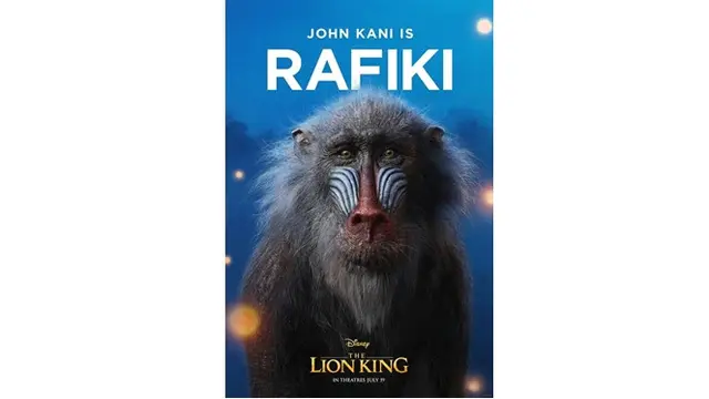 Disney Luncurkan Poster Karakter dan Pengisi Suara The Lion King, Ini 10 Potretnya