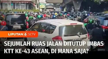 Penutupan sejumlah ruas jalan di Ibu Kota terkait dimulainya KTT ASEAN membuat terjadinya kemacetan panjang pada Rabu kemarin. Hari ini penutupan ruas Jalan Sudirman-Thamrin, Jalan Gatot Subroto, dan Jalan Rasuna Said akan kembali dilakukan untuk kel...