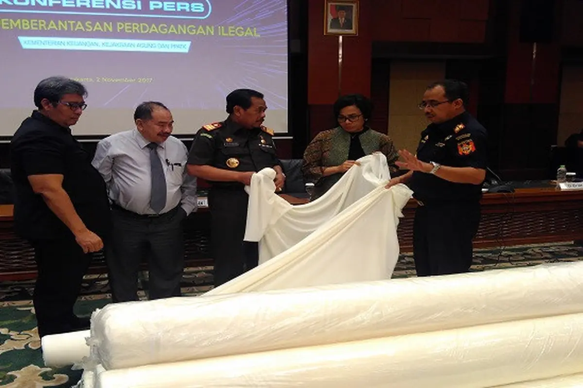 Menkeu Sri Mulyani membongkar penipuan kepabeanan yang merugikan negara hingga Rp 118 Miliar. (Dok Ditjen Bea dan Cukai)