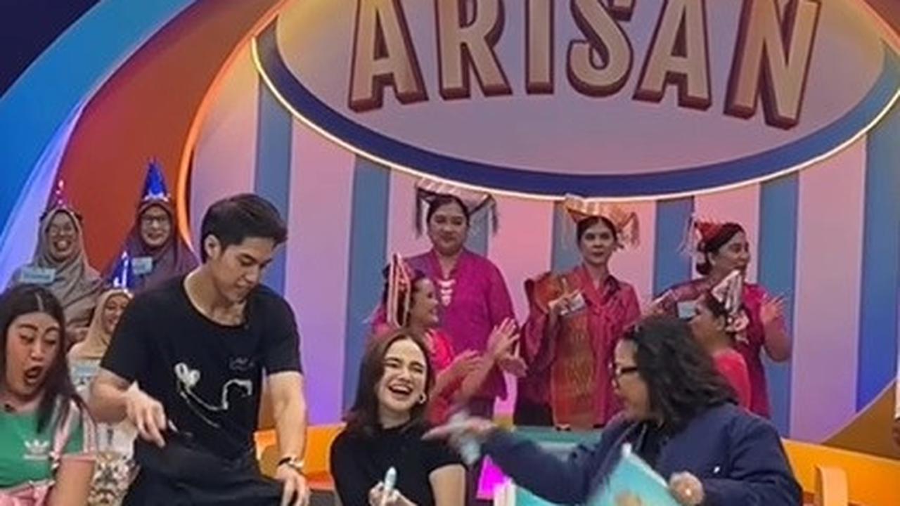 Potret El Rumi Tutupi Paha Syifa Hadju dengan Jaket Saat Tampil di Acara TV, Romantis - Langsung Salting