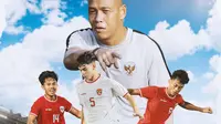 Timnas Indonesia U-16 - Nova Arianto, Fabio Azka, Mathew Baker, Muhammad Mierza (Bola.com/Adreanus Titus)