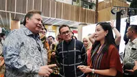 Menteri Koordinator Bidang Perekonomian Airlangga Hartarto saat mengunjungi Peluncuran Hari Belanja Online Nasional (Harbolnas) di The Park Pejaten Mall, Jakarta.  (Istimewa)