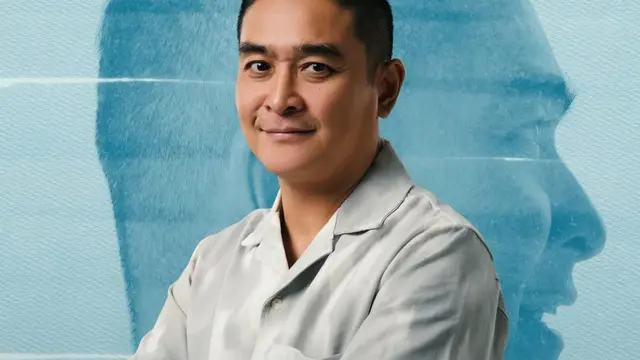 Irgi Fahrezi sebagai Agung dalam film Bertaut Rindu: Semua Impiam Berhak Dirayakan. (Foto: Dok. Sinemart)