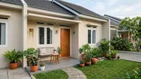 7 Desain Teras Rumah Minimalis dengan Taman Kecil, Ide Sederhana yang Bikin Lebih Asri