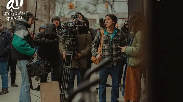 Sudah Tayang, Ini 6 Momen Pemain Film Ali dan Ratu Ratu Queens saat Syuting