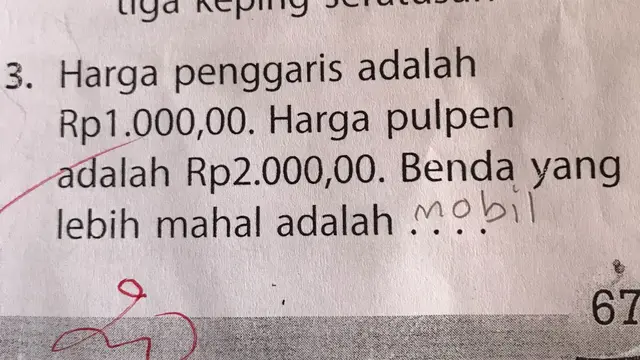6 Jawaban Nyeleneh Siswa di Soal Ujian Sekolah Ini Bikin Ngakak