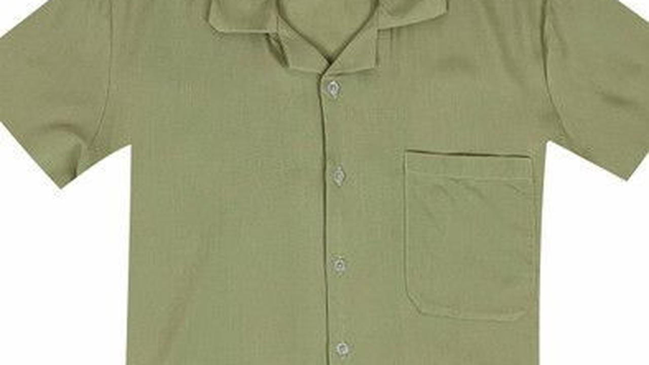 2. Kemeja Hawai Polos<br>