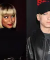 Nicki Minaj dan Eminem sempat bikin gempar dengan isu pacaran. (E! Online)