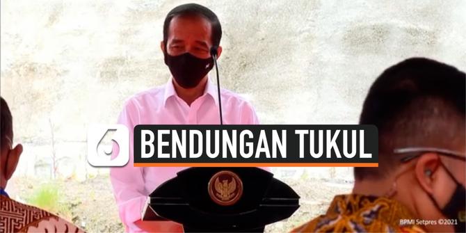 VIDEO: Jokowi Resmikan Bendungan Tukul di Pacitan