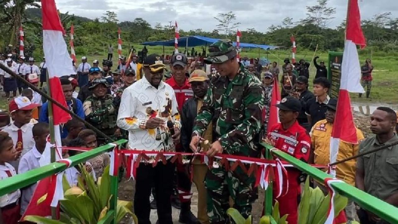 Fakta Unik Jembatan Gantung Iwur: TNI Bangun Akses Vital 120 Meter di Perbatasan Papua Pegunungan