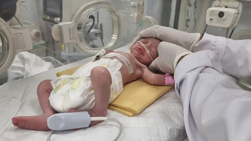 Kisah Bayi Prematur di Gaza Coba Bertahan Hidup Usai Seluruh Keluarganya Tewas Dihantam Roket Israel