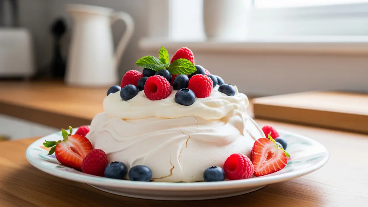 Resep Pavlova Simpel Ala Rumahan