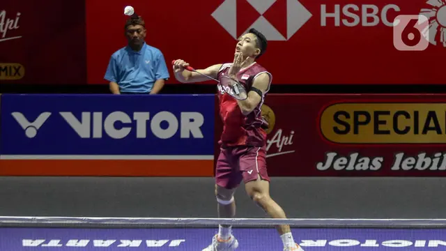 Jonatan Christie Tersingkir dari Indonesia Open 2025