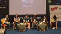 Aplikasi komik mobile besutan LINE ini pun turut serta meriahkan ajang Popcon Asia 2015