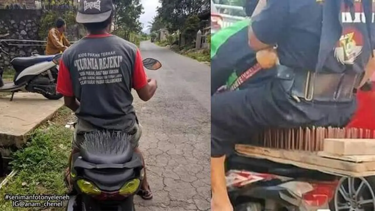 Kumpulan Potret Modifikasi Jok Motor Ini Bikin Calon Penumpang Mikir Dua Kali