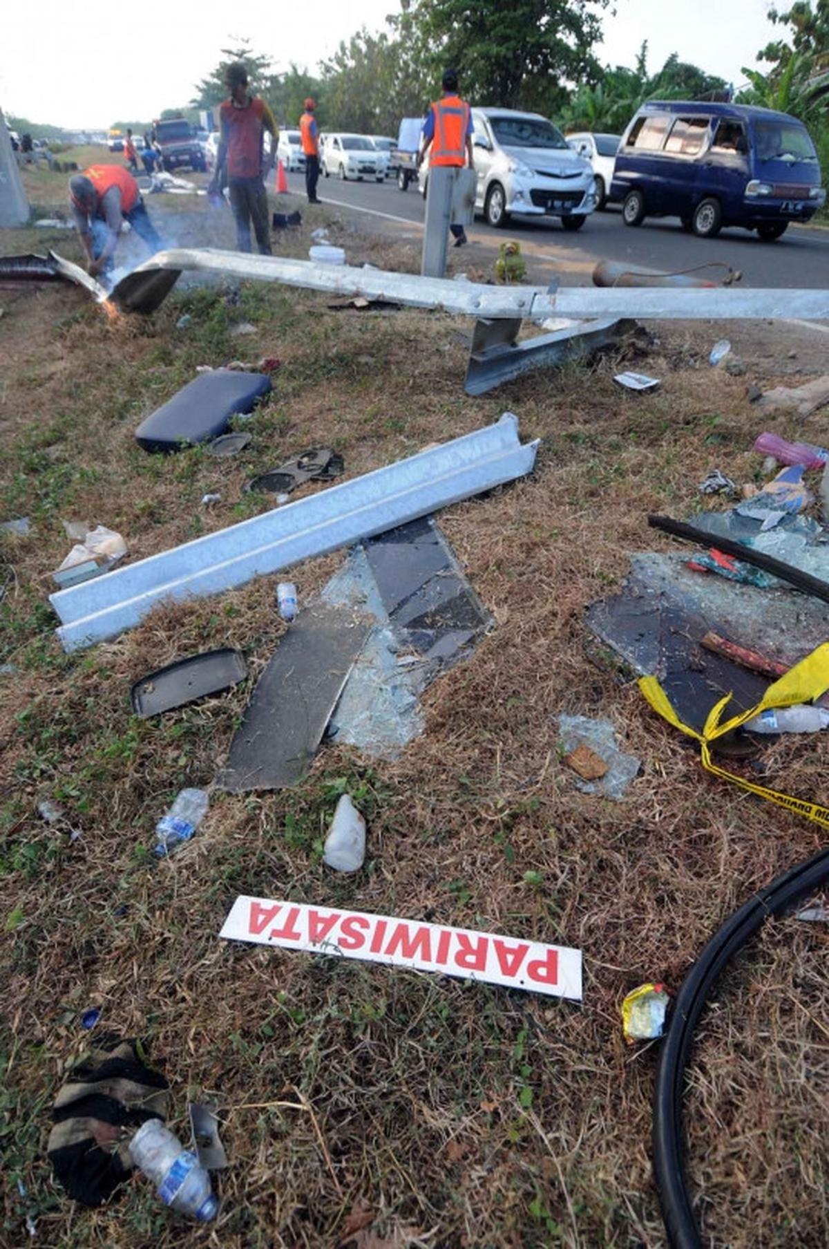 Ini lokasi kecelakaan bus yang tewaskan 11 penumpang di Palikanci