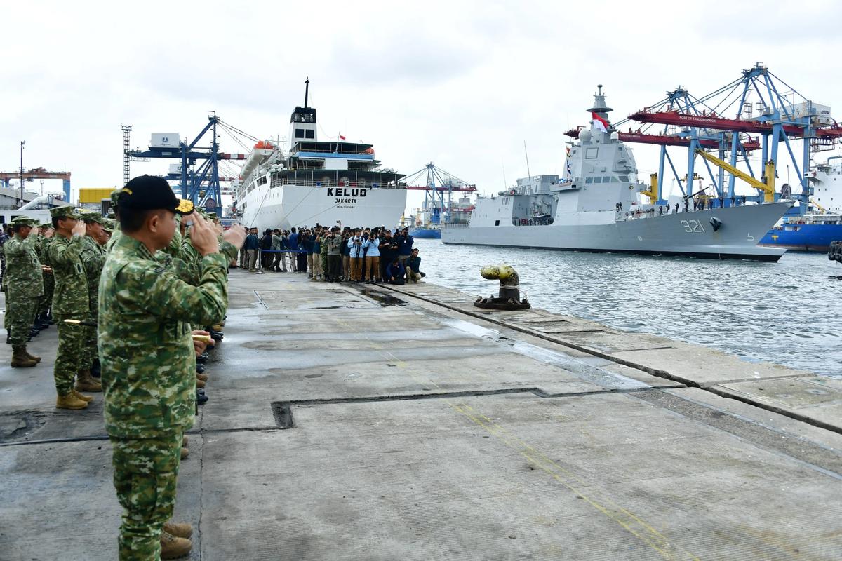 FOTO: KRI Prabu Siliwangi Perkuat Modernisasi Armada Laut Indonesia