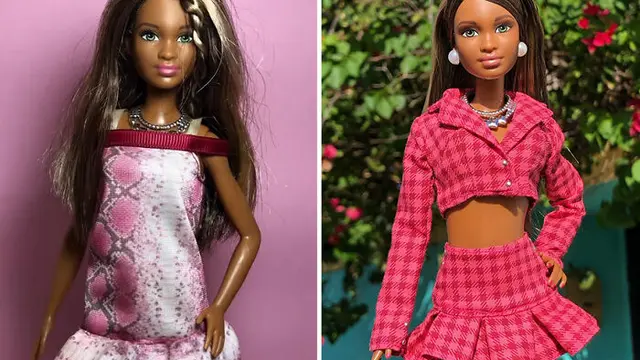 6 Potret Transformasi Barbie Sebelum dan Sesudah Dipermak Ini Unik, Makin Cantik