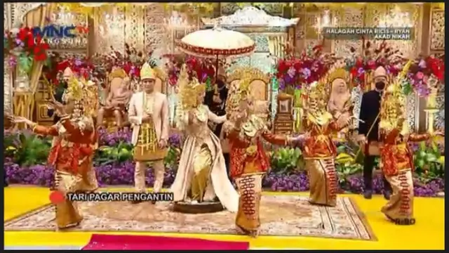 Ria Ricis Tarian Pagar Pengantin