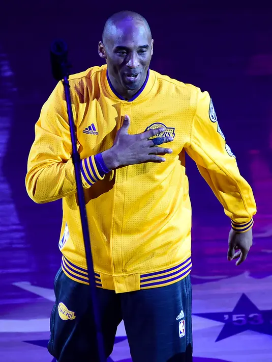 Siapa yang tak mengenal sosok atlet legendaris Kobe Bryant yang berasal dari klub basket dunia LA Lakers. (AFP/Bintang.com)