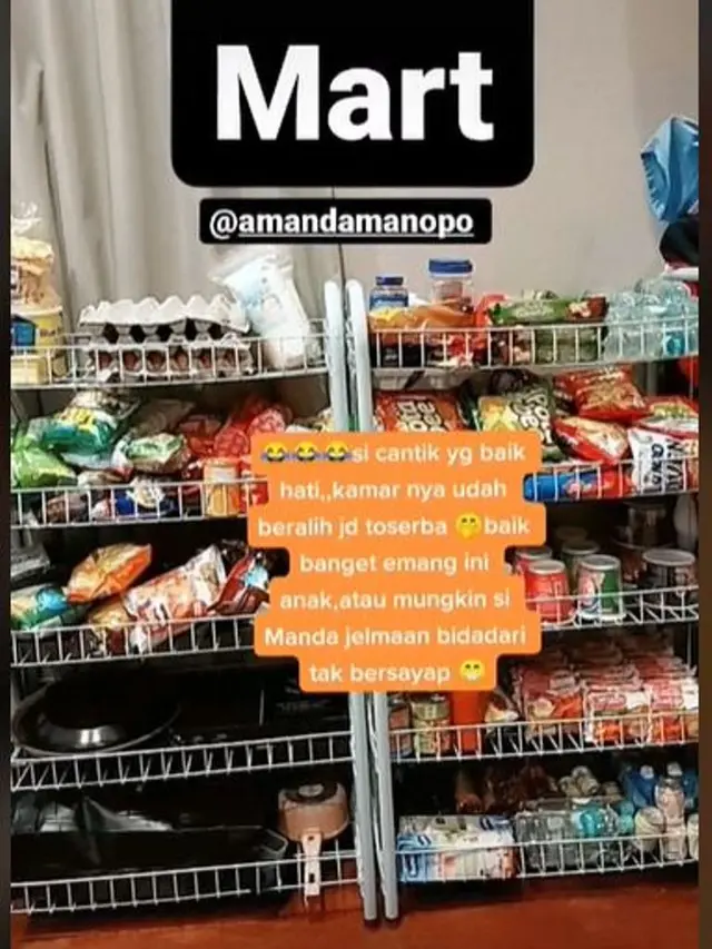 Hobi Ngemil, Amanda Manopo Punya Mini Market di Lokasi Syuting