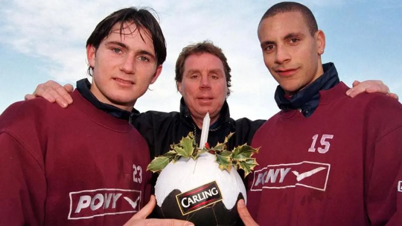 Frank Lampard, Harry Redknapp & Rio Ferdinand