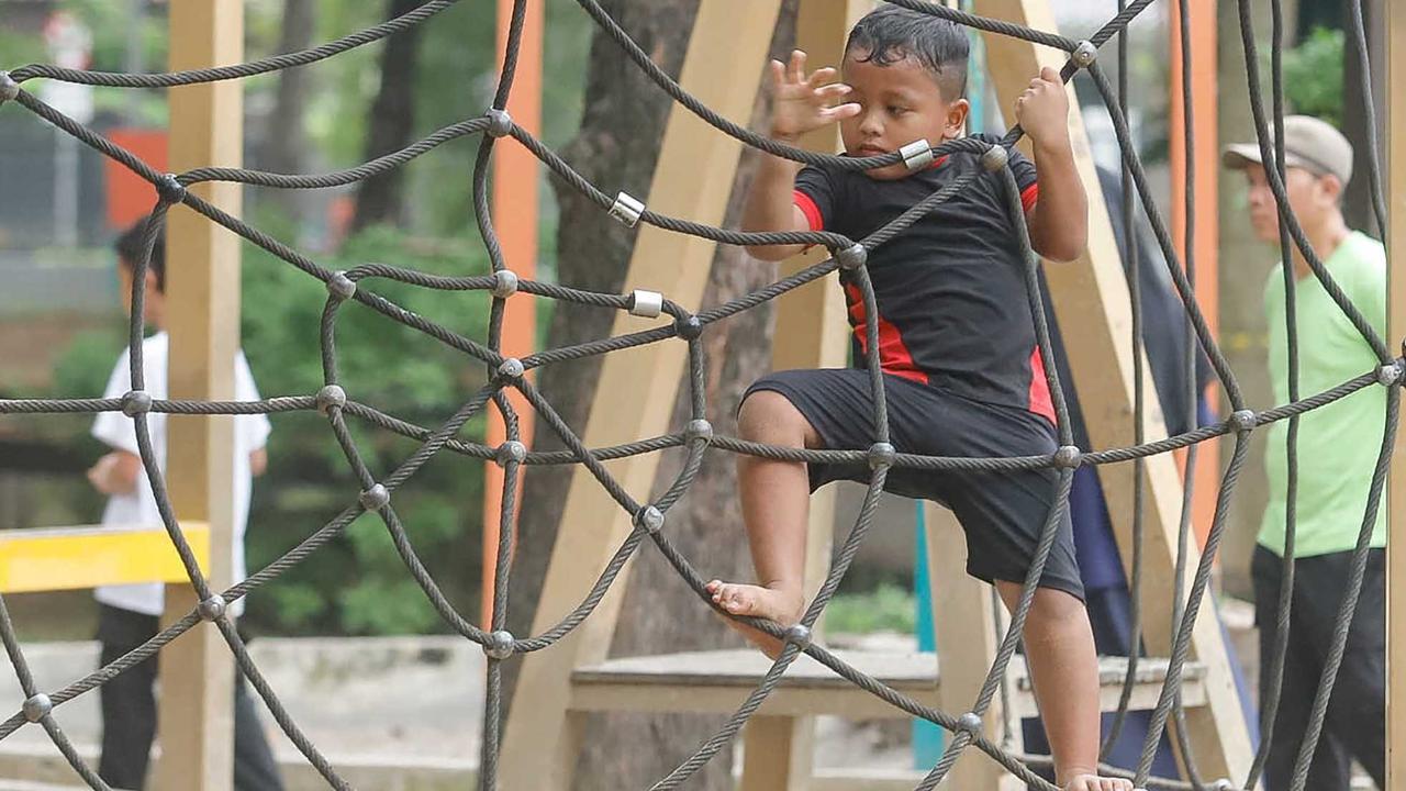 FOTO: Serunya Mengisi Libur Akhir Pekan di Tebet Eco Park