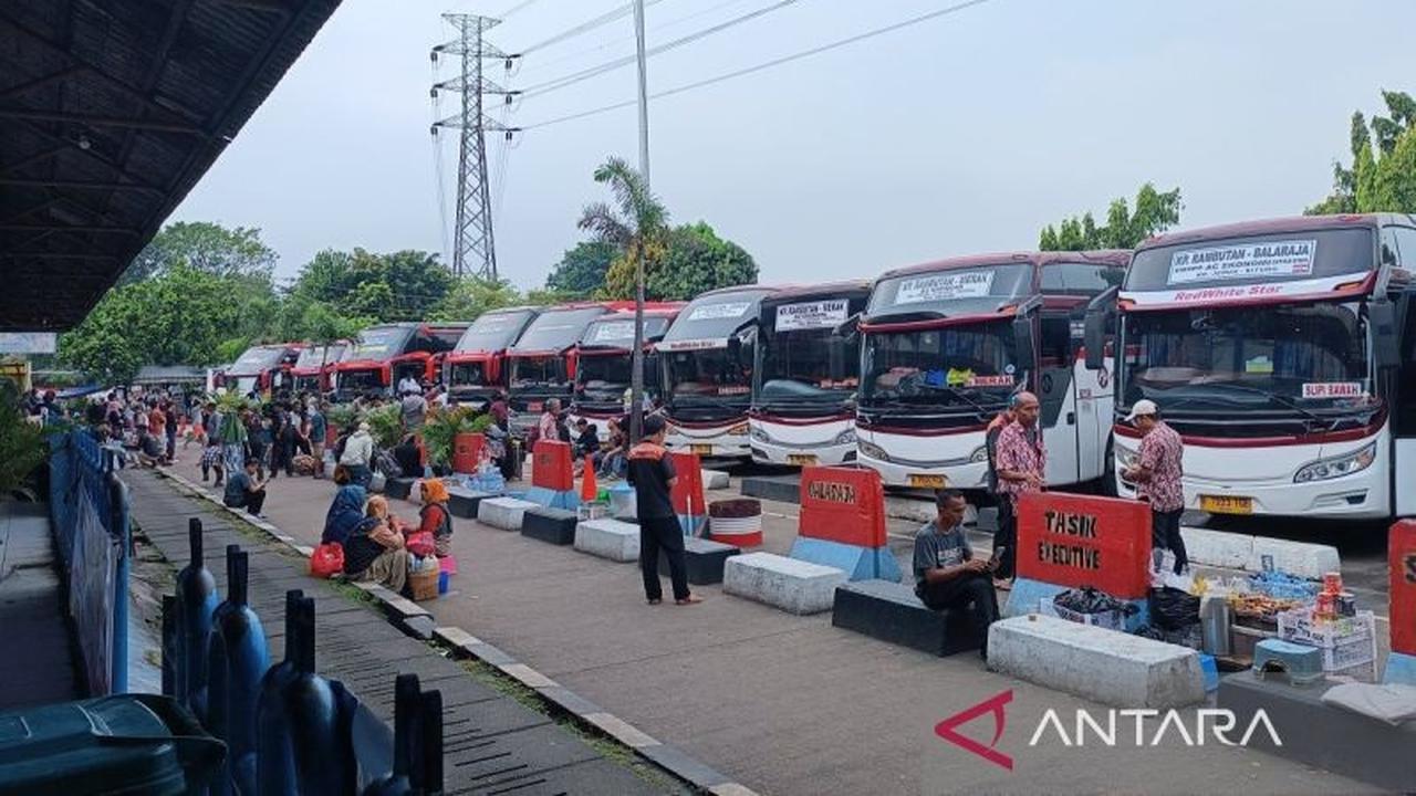 Puncak Arus Balik Kedua di Terminal Kampung Rambutan Diprediksi Terjadi Minggu Ini