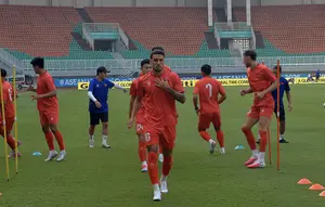 Latihan Timnas Vietnam di Pakansari, Sorotan Tertuju ke Do Hoang Hen